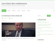 Tablet Screenshot of lesechos-conferences.fr